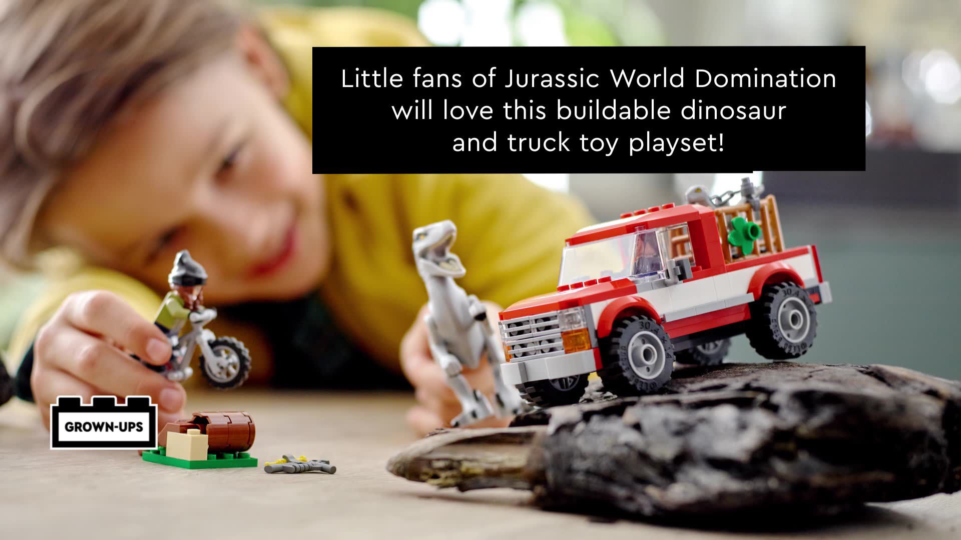 LEGO Jurassic World 76946 Blue & Beta Velociraptor Capture