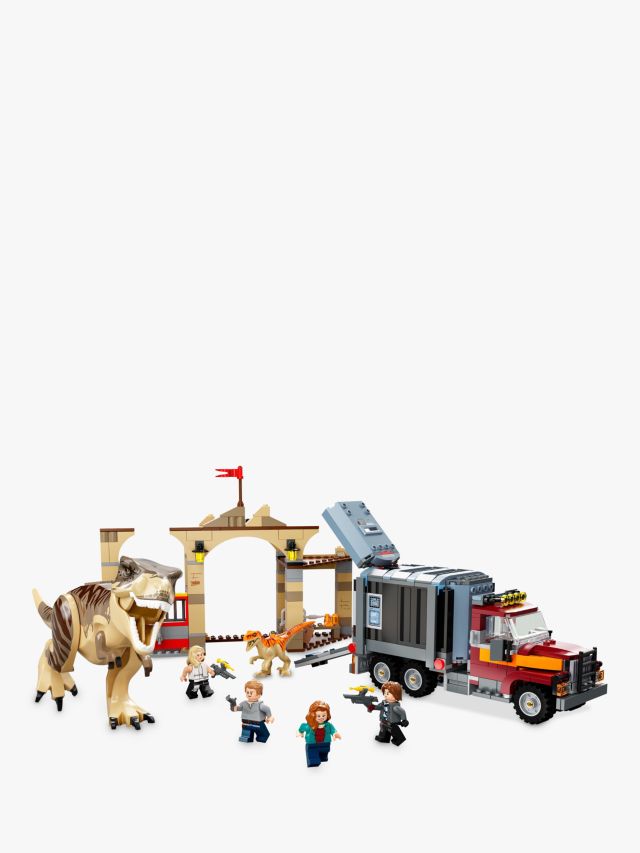 Lego Jurassic World 76948 T Rex & Atrociraptor Dinosaur Breakout