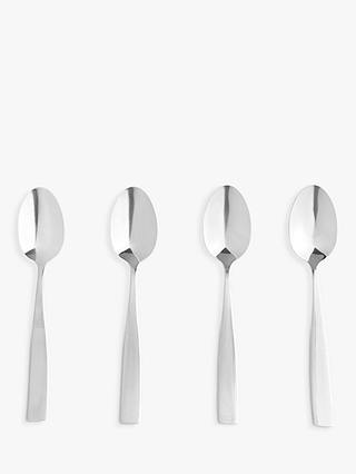 Viners Purity Everyday Stainless Steel Dessert Spoon Cutlery Set, 4 Piece