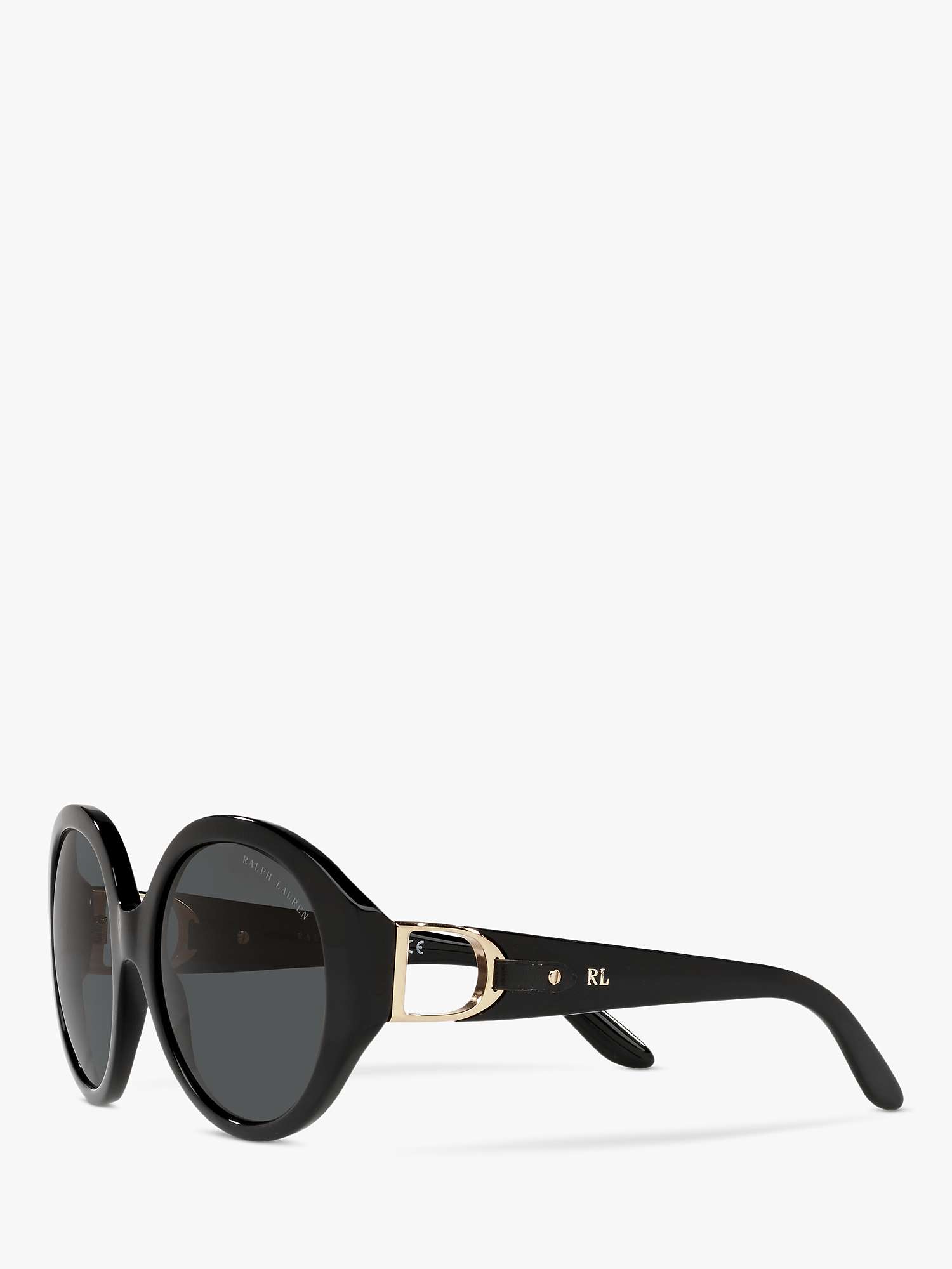 Buy Ralph Lauren RL8188Q Women's Round Sunglasses Online at johnlewis.com