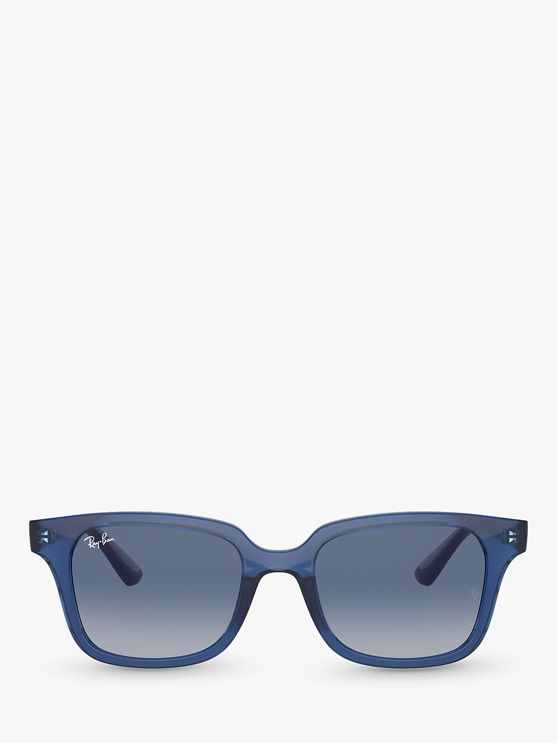Buy Ray-Ban Junior RJ9071S Unisex Square Sunglasses, Blue/Blue Gradient Online at johnlewis.com