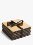 John Lewis Lacquered Coasters, Set of 6, FSC-Certified (MDF)
