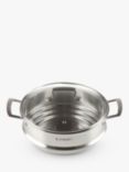 Le Creuset 3-Ply Stainless Steel Large Multi-Steamer with Glass Lid, 24cm