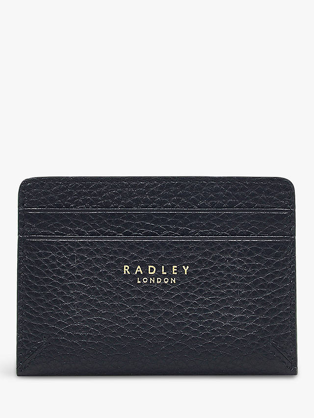 Radley Dukes Place Medium Leather Card Holder, Black
