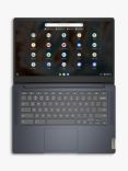 Lenovo IdeaPad 3 Chromebook Laptop, MediaTek Processor, 4GB RAM, 64GB eMMC, 14" Full HD, Abyss Blue