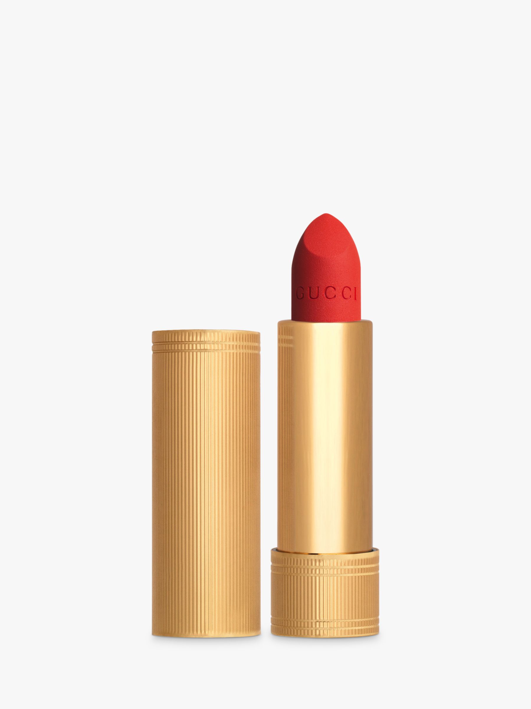 Gucci Rouge À Lèvres Matte Lipstick, 302 Agatha Orange 1