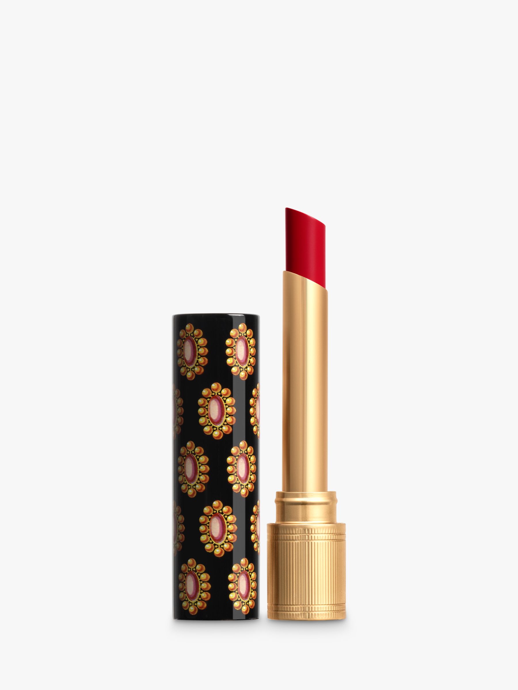 Gucci Rouge de Beauté Brillant High-Shine Lipstick, 08 Diana Amber 1