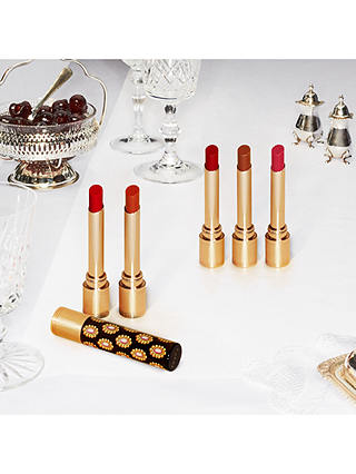 Gucci Rouge de Beauté Brillant High-Shine Lipstick, 307 Louise Orange 8