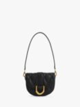 CHARLES & KEITH Gabine Mini Quilted Faux Leather Saddle Bag