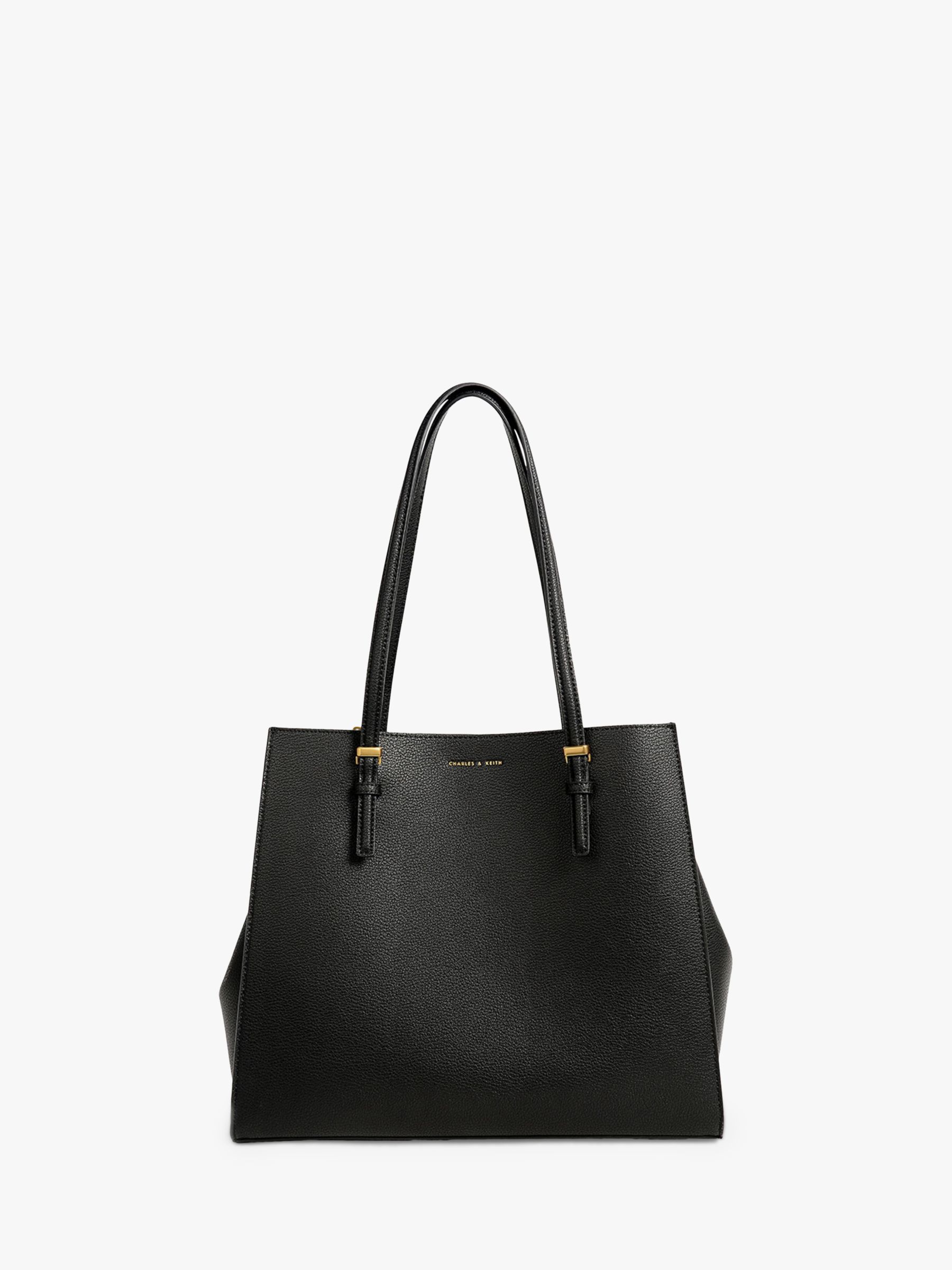CHARLES & KEITH Extra Large Faux Leather Tote Bag