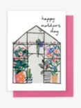 Stop the Clock Design Greenhouse Mother's Day Card