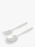 Sophie Conran for Portmeirion Floret Stainless Steel Salad Servers, Silver