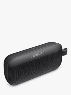 Bose SoundLink Flex Water-resistant Portable Bluetooth Speaker with Built-in Speakerphone, Black
