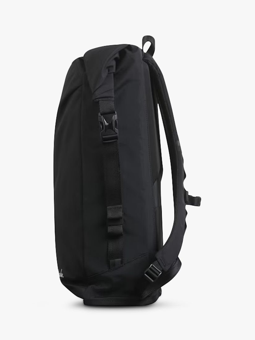 Rapha Water Resistant Roll Top Backpack, Black at John Lewis & Partners