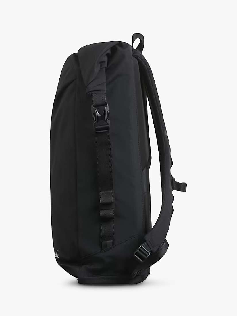 Buy Rapha Water Resistant Roll Top Backpack, Black Online at johnlewis.com