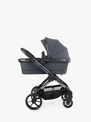 iCandy Peach 7 Pushchair & Accessories with Cybex Cloud T Baby Car Seat and Base T Bundle, Truffle/Deep Black