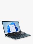ASUS ZenBook Duo 14 Dual Screen Laptop, Intel Core i7 Processor, 16GB RAM, 512GB SSD, 14" Full HD Touchscreen, Blue