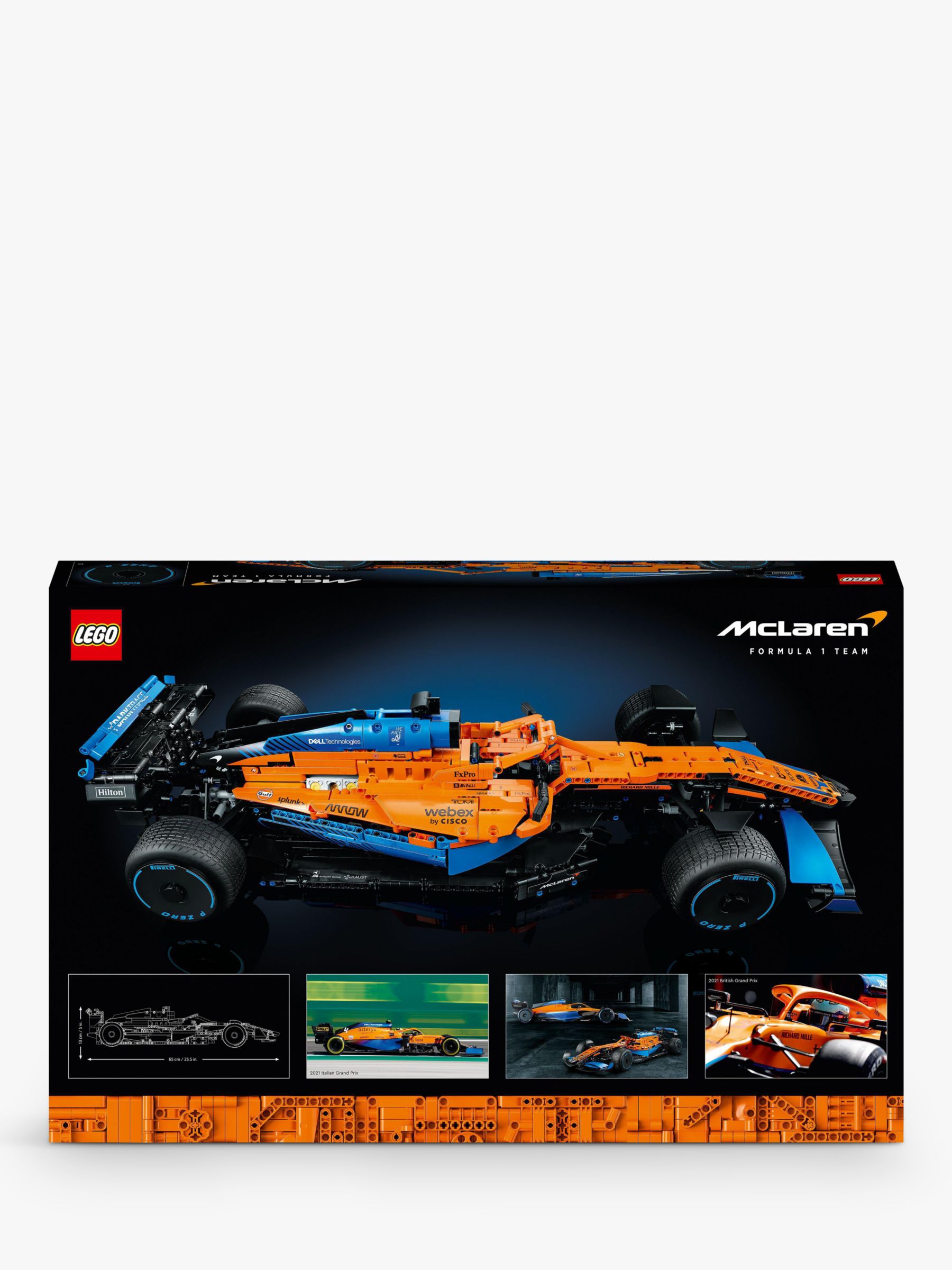 McLaren Racing's life-sized LEGO Formula-1 car drops for the