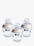 Tommee Tippee Closer to Nature Anti-Colic Baby Bottles with Slow Flow Teats, Pack of 3, 150ml