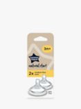 Tommee Tippee Closer to Nature Medium Flow Teats, Pack of 2