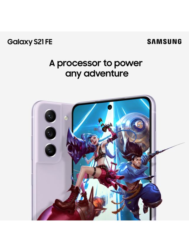Samsung Galaxy S21 FE 5G Smartphone with Wireless PowerShare, 6GB RAM,  6.4, 5G, SIM Free, 128GB