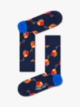 Happy Socks Have A Toast Socks, One Size, Blue