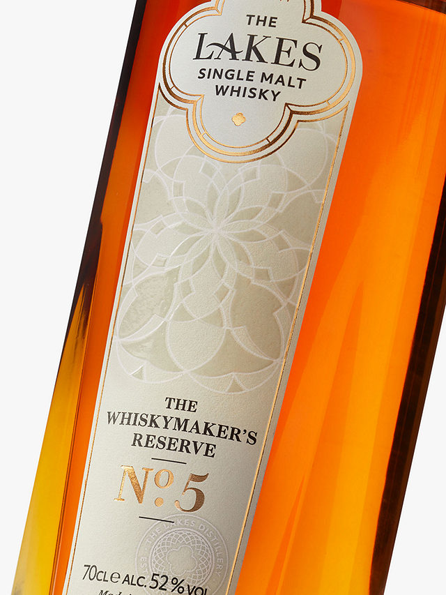 The Lakes Distillery Whiskymaker’s Reserve No.5 Single Malt Whisky, 70cl