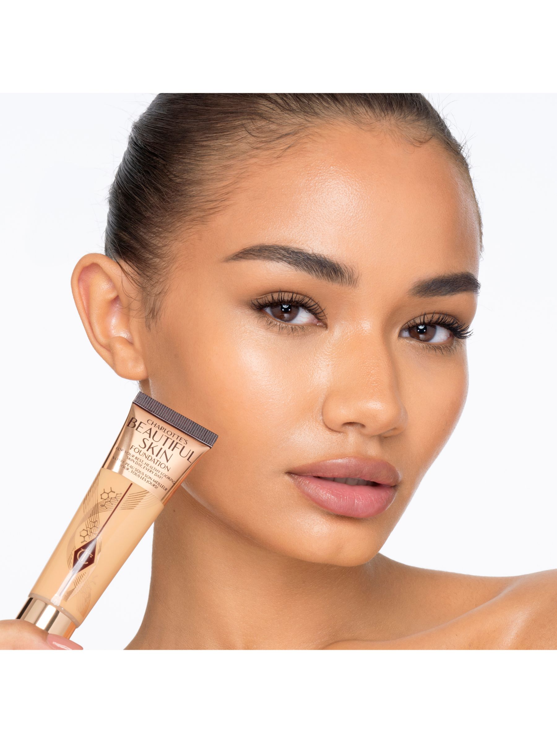 Charlotte Tilbury Beautiful Skin Foundation 8 Warm at John Lewis