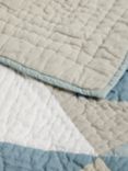 John Lewis Patchwork Colour Block Quilted Bedspread, Multi