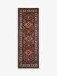 Gooch Oriental Kazak Rug, Red, L180 x W63 cm
