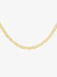 IBB 9ct Gold 120 Rambo Chain Necklace, Gold