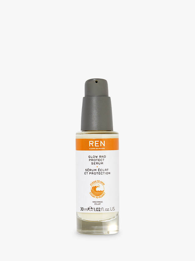 REN Clean Skincare Glow and Protect Serum, 30ml 1