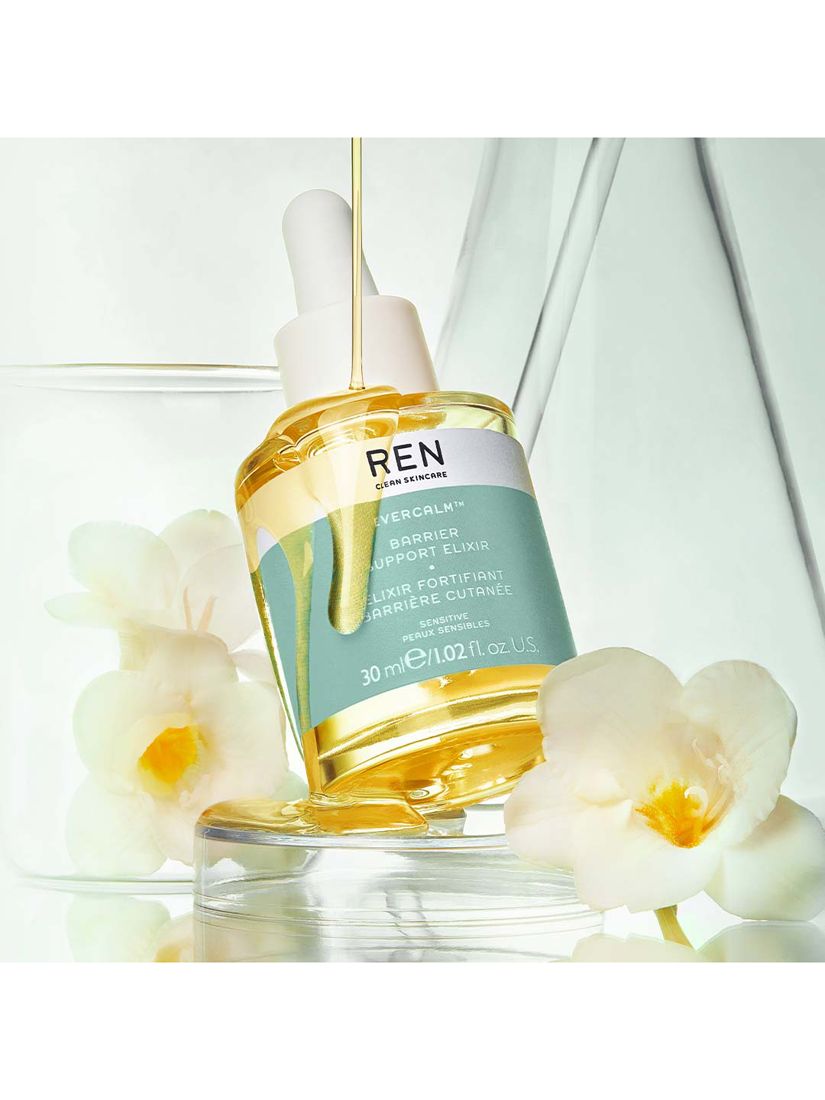 REN Clean Skincare Evercalm Barrier Support Elixir, 30ml 3