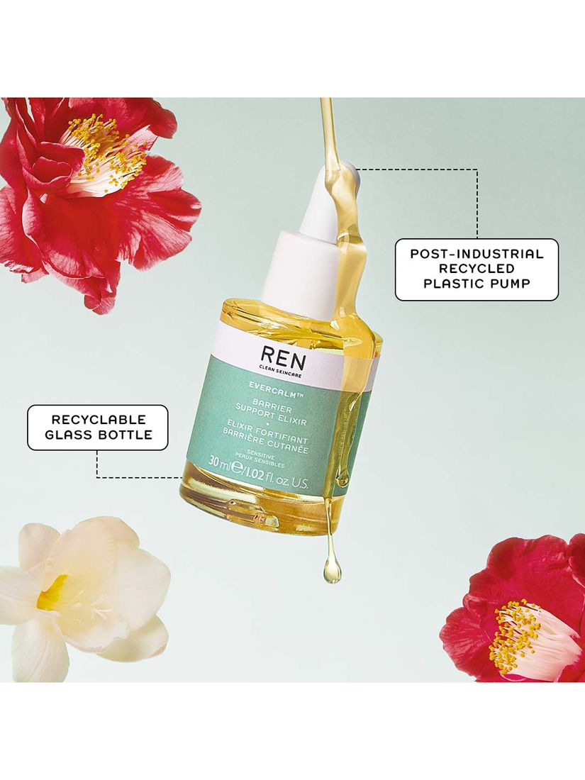 REN Clean Skincare Evercalm Barrier Support Elixir, 30ml 6