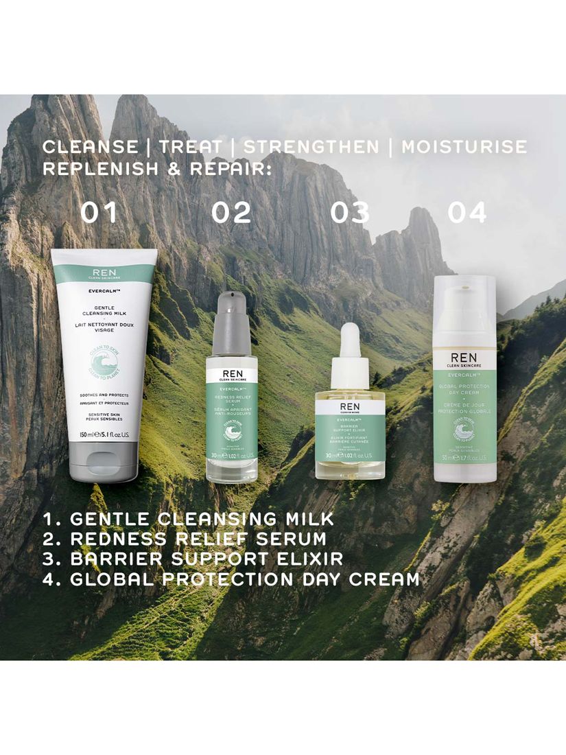 REN Clean Skincare Evercalm Barrier Support Elixir, 30ml 8