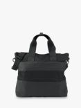 BabaBing! Sustainability Recycled Polyester Tote Backpack Changing Bag, Black