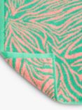 John Lewis + Matthew Williamson Zebra Bath Mat, Pink/Green