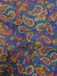 Viscount Textiles Paisley Print Cotton Lawn Fabric, Purple