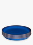 Denby Imperial Blue Coupe Dinner Plate, Set of 4, 26cm, Blue