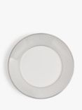 Wedgwood Gio Platinum Fine Bone China Tea Plate, 17cm, White