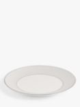 Wedgwood Gio Platinum Fine Bone China Tea Plate, 17cm, White