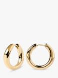 PDPAOLA Pirouette Small Hoop Earrings, Gold