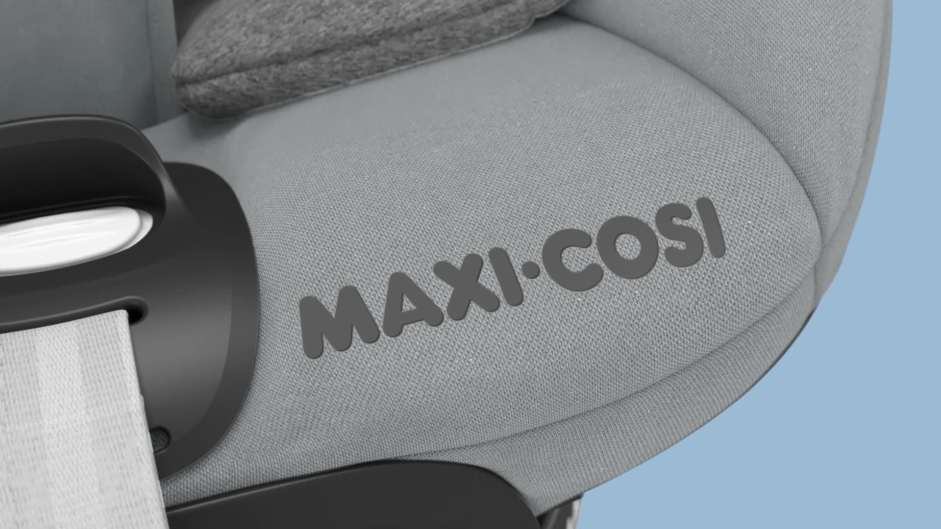 Siège auto MAXI COSI Mica Eco i-Size, pivotant 360°, Isofix, Tissus  recyclés, Authentic Grey - Gris Gris - Kiabi - 349.99€