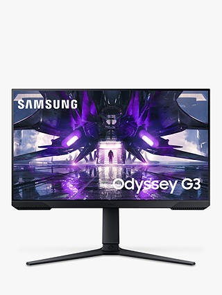 Samsung Odyssey G3 LS24AG320NUXXU Full HD Gaming Monitor, 24", Black