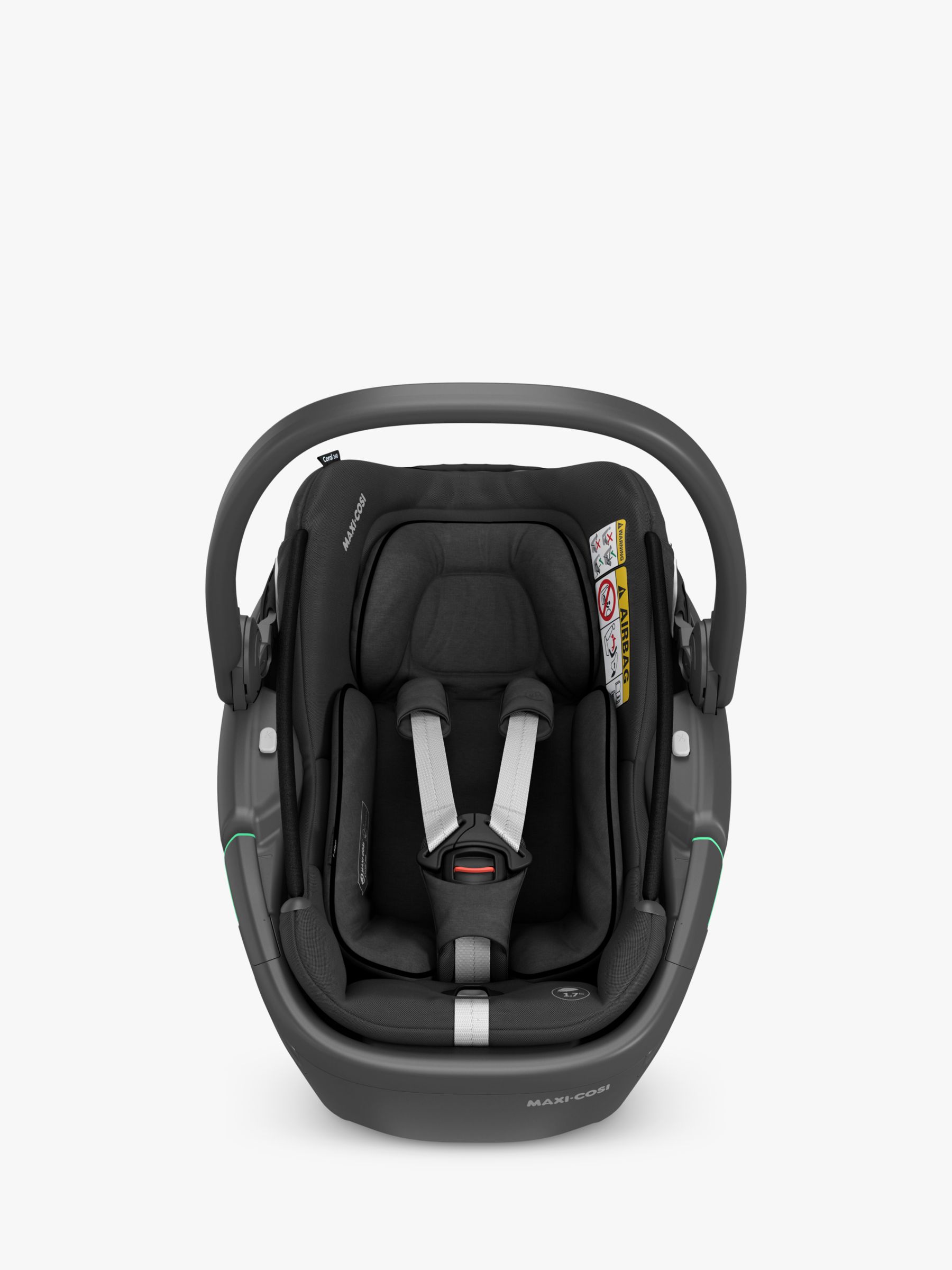 Maxi-Cosi Coral 360 i-Size Baby Car Seat, Authentic Black