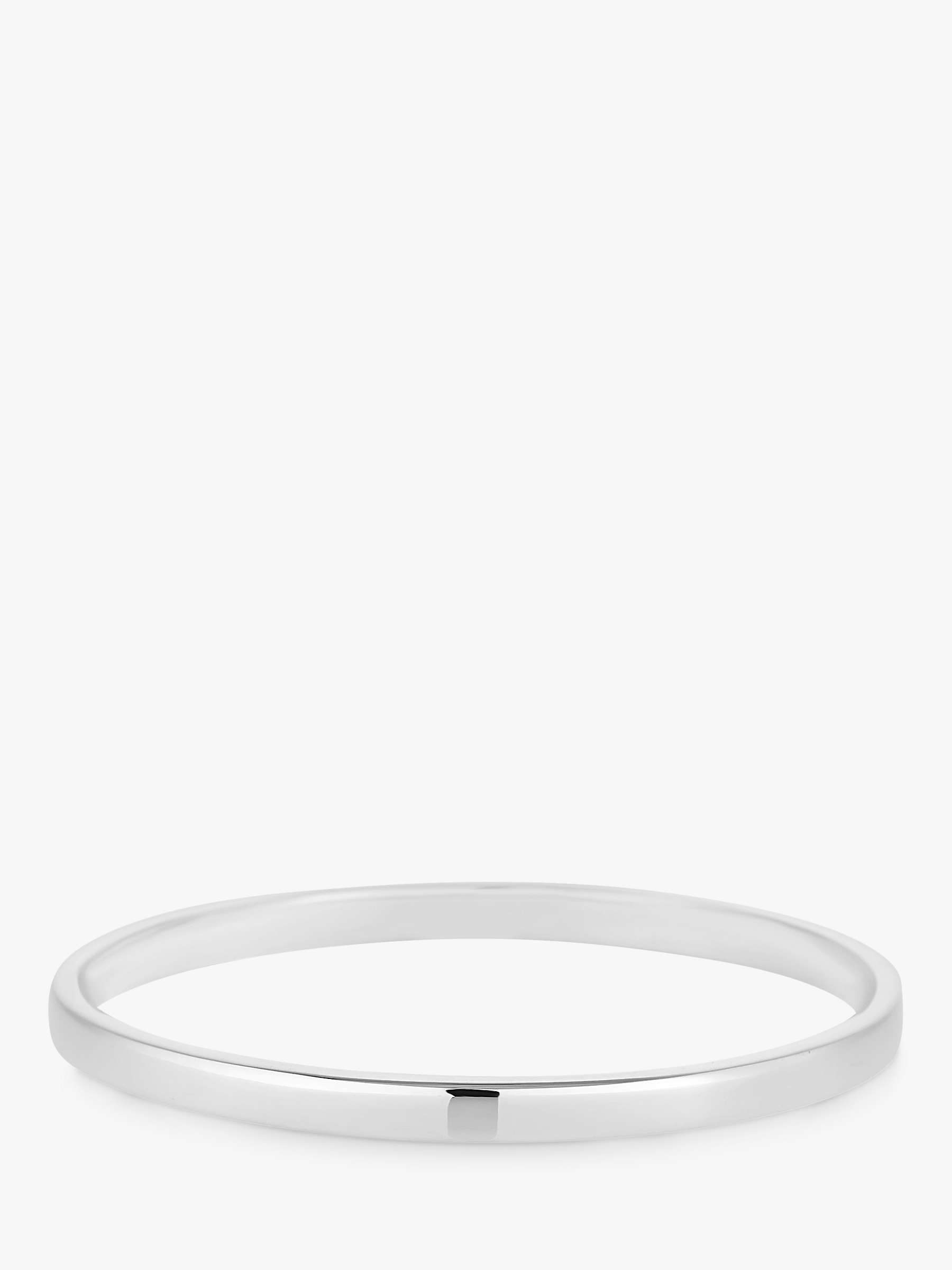 Buy Simply Silver Bangle, Silver Online at johnlewis.com