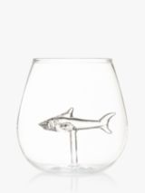 Final Touch Bar Bespoke Shark in a Glass, 500ml, Clear