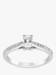 Milton & Humble Jewellery Second Hand Platinum Flawless Diamond Ring