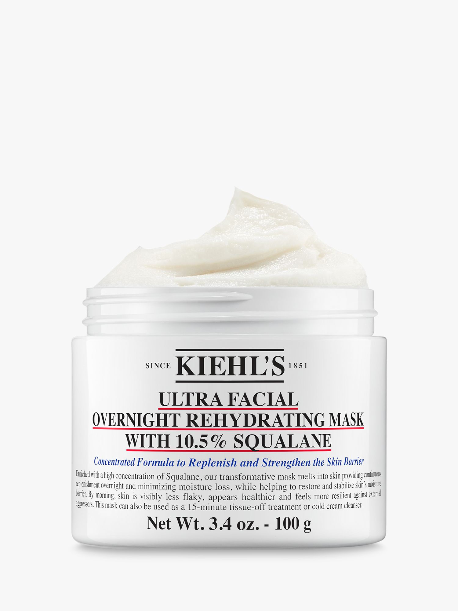Kiehl's Ultra Facial Overnight Rehydrating Mask, 100g 3