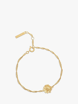 Olivia Burton Sunflower Chain Bracelet, Gold